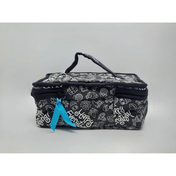 Coton Colors Happy Everything Mini Attachment Storage Bag Black and White - Picture 4 of 14